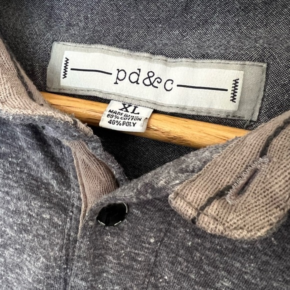 PD&C | Men’s Gray Polo - Picture 4 of 10